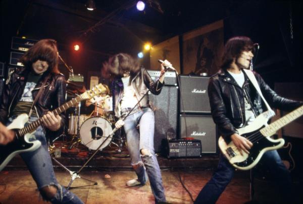 Johnny RAMONE and RAMo<em></em>nES and Dee Dee RAMONE and Joey RAMONE