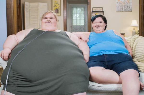 During Season 1 of “1000-Lb. Sisters,” which premiered in January 2020, Slaton weighed more than 400 pounds.