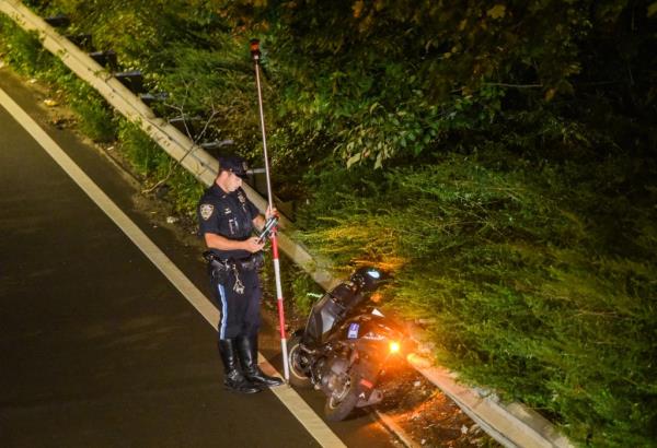 was pro<em></em>nounced dead on the Queens highway when the 15-year-old boy she was riding with lost co<em></em>ntrol of the two-wheeler.